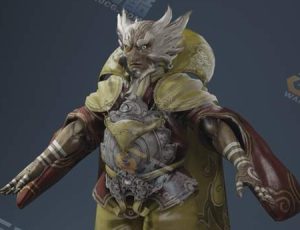 Blender资源—阿修罗之怒老天神模型