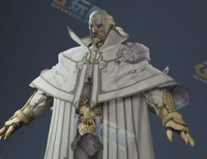 Blender资源—阿修罗之怒天神模型