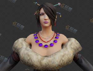 Blender资源—最终幻想露露模型