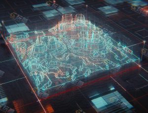 Blender资源—科技多边形世界V1工程源文件