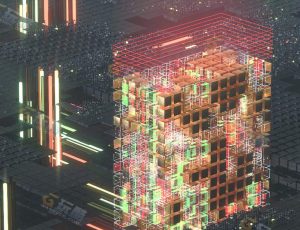 Blender资源—科技多边形世界V5工程源文件