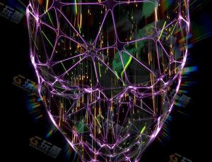 Blender资源—科技数据人脸4工程源文件