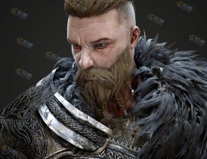 Blender资源—中世纪维京战士模型