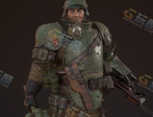 Blender资源—突击兵模型