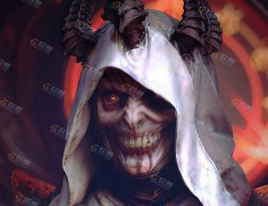 Blender资源—中世纪恶魔女祭司模型