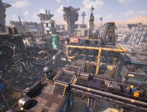 UE4素材—科幻工业基地