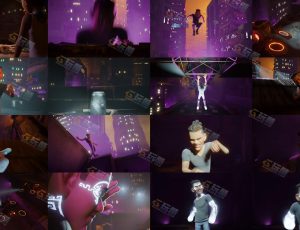 Blender酷炫跑酷动画完整工程源文件