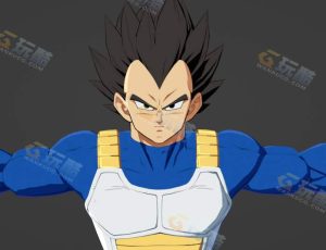 Blender资源—七龙珠贝吉塔模型