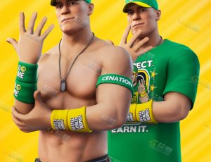 Blender素材—约翰塞纳风格化动画模型