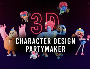 C4D创意角色动画工程源文件