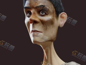 Blender素材—贫民窟男孩模型