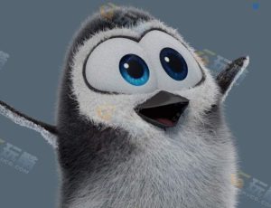 Blender素材—企鹅奥蒂模型