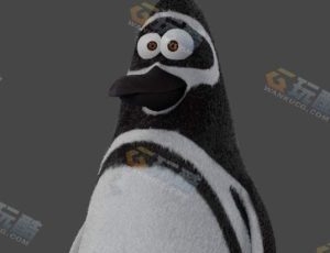 Blender素材—企鹅平基诺模型