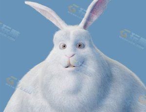 Blender素材—兔子大熊模型