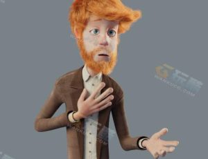 Blender素材—维克多模型