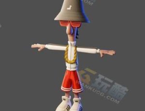 Blender素材—嘻哈男孩模型