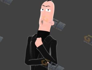 Blender素材—最大博士工程模型