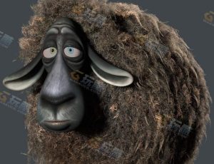 Blender素材—弗兰克羊工程模型