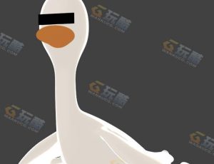 Blender素材—卡通鸭工程模型