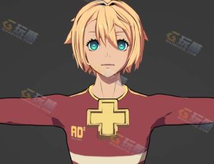 Blender素材—罪恶装备布兰登模型