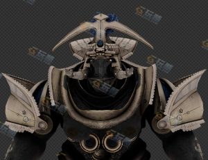 Blender素材—铁甲犀牛兵模型