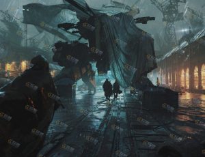 科幻战争废墟扫描高精度模型工程源文件