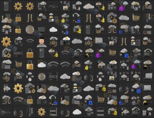 科技时尚电商物件模型Blender资产库