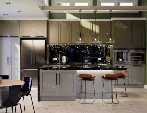 时尚装修厨房Blender工程源文件