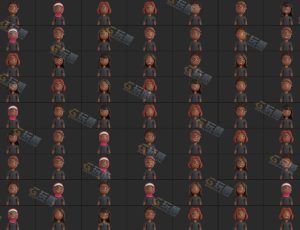 Blender演讲卡通男女人物生成器