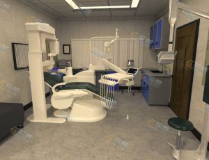 Blender资源—牙科医院工程源文件