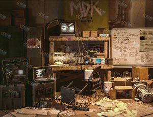 Blender资源—破旧机械研究室工程源文件