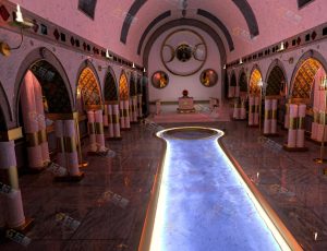 Blender资源—神庙宫殿工程源文件