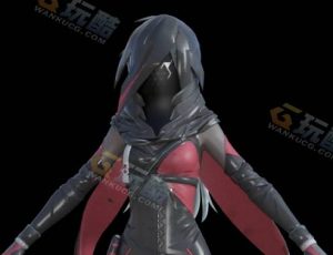 Blender素材—流浪者模型