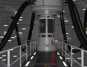 Blender素材—科技能量输送室工程源文件