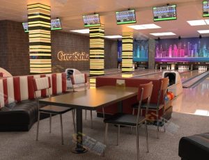 Blender素材—保龄球馆工程源文件