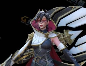 Blender素材—英雄联盟魔导师模型