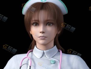 Blender素材—高品质护士模型