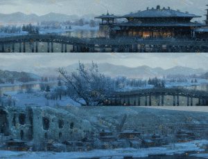 Blender素材—中国古城大景工程模型