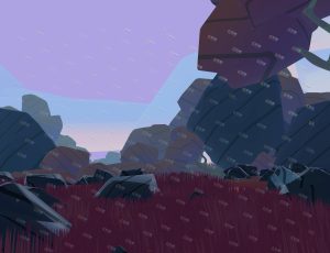 Blender素材—风格化卡通户外场景工程源文件