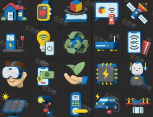 简单3D道具模型Blender资产库