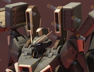 Blender素材—超高精度初代机器人模型