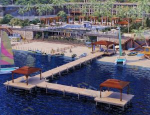 Blender素材—海岛港口工程源文件