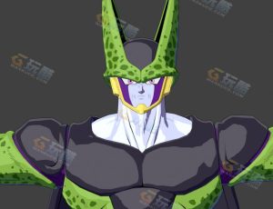 Blender素材—七龙珠沙鲁模型