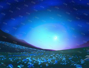 唯美三渲二动画卡通场景2 Blender工程源文件