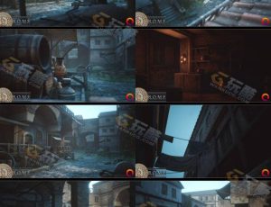 UE5素材—罗马幻想场景