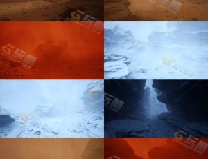 UE5素材—沙尘暴环境