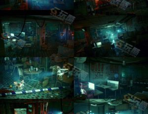 UE5素材—餐厅犯罪现场