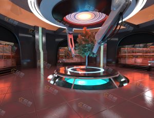 Blender素材—科技植物园工程源文件