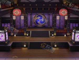 Blender素材—武道馆工程源文件