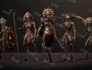 UE5素材—木乃伊兵团